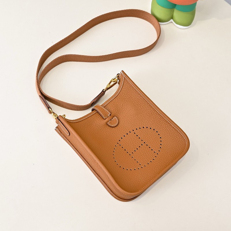 Hermes Evelyne Mini 17cm Bag TC Clemence Leather