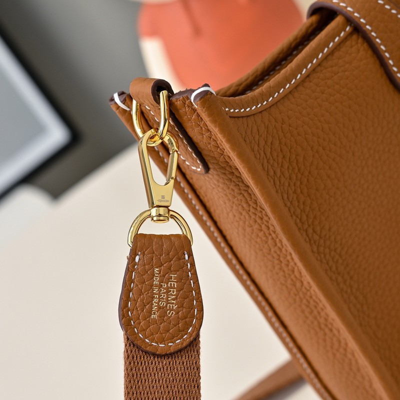 Hermes Evelyne Mini 17cm Bag TC Clemence Leather