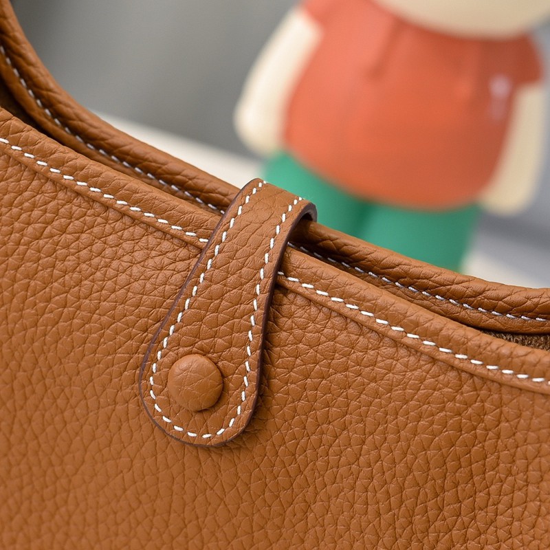 Hermes Evelyne Mini 17cm Bag TC Clemence Leather