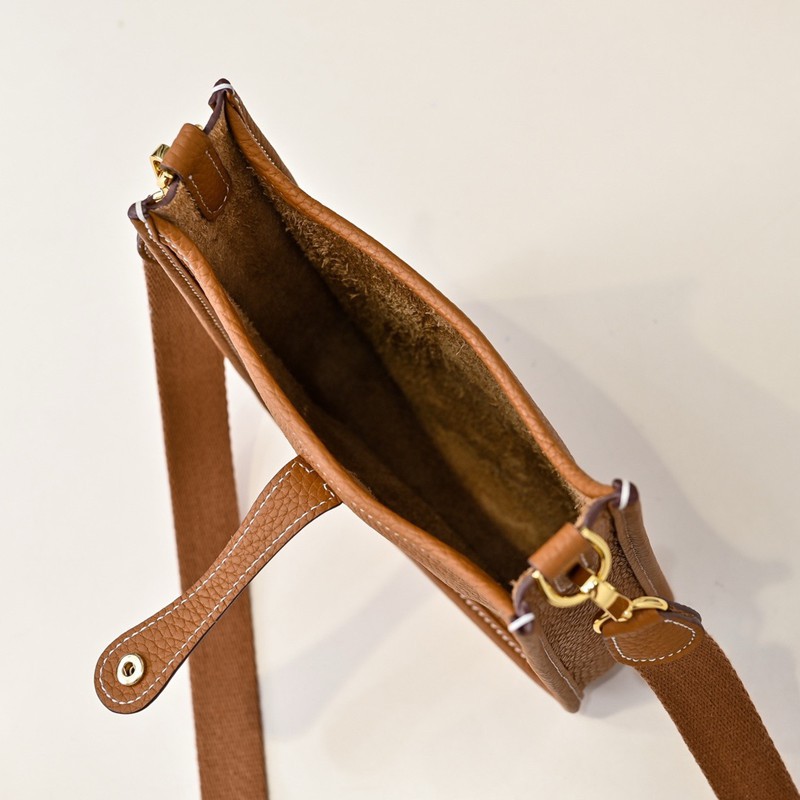 Hermes Evelyne Mini 17cm Bag TC Clemence Leather