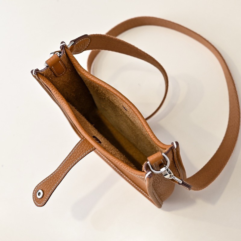 Hermes Evelyne Mini 17cm Bag TC Clemence Leather