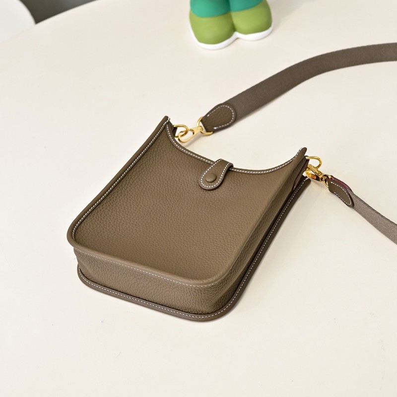 Hermes Evelyne Mini 17cm Bag TC Clemence Leather