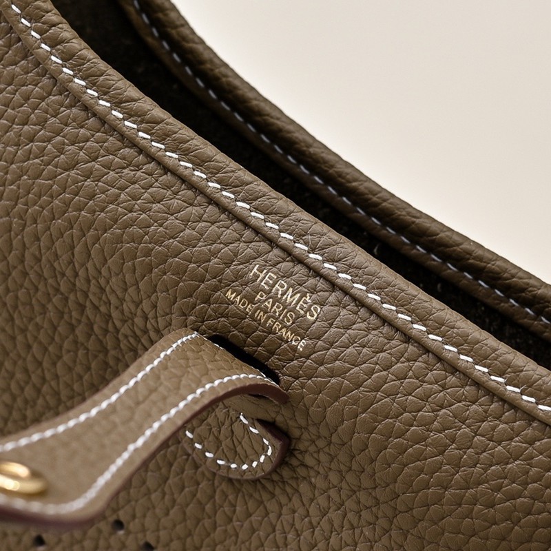 Hermes Evelyne Mini 17cm Bag TC Clemence Leather
