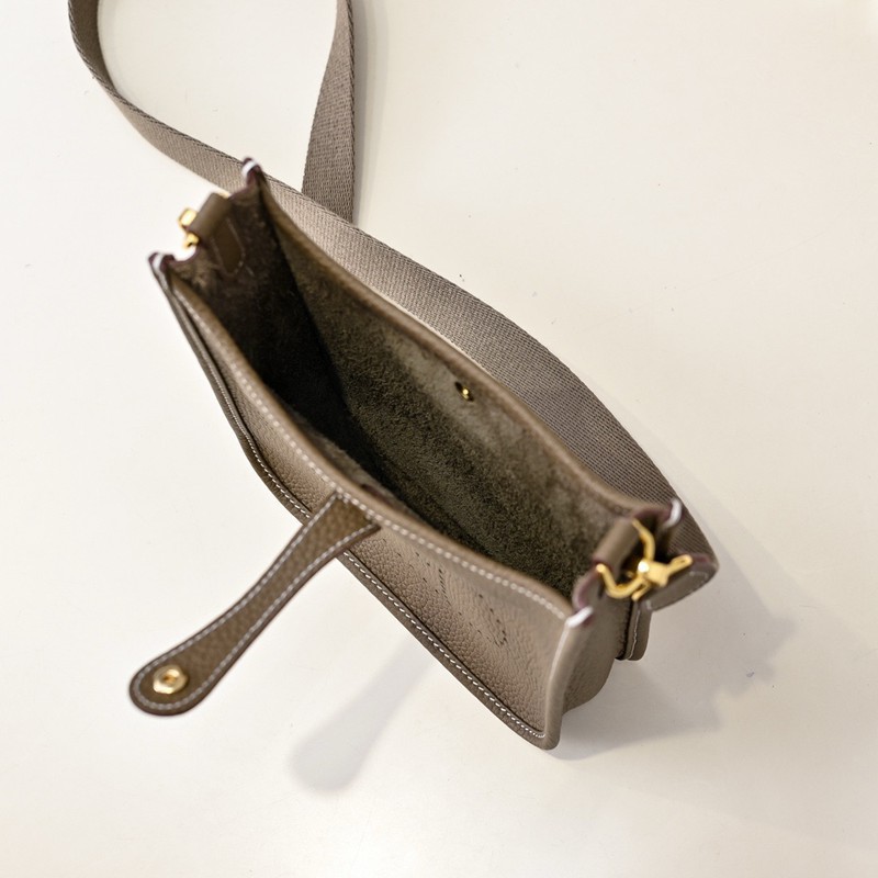 Hermes Evelyne Mini 17cm Bag TC Clemence Leather