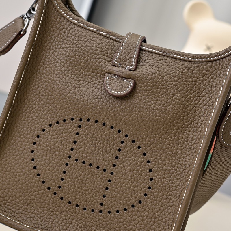 Hermes Evelyne Mini 17cm Bag TC Clemence Leather