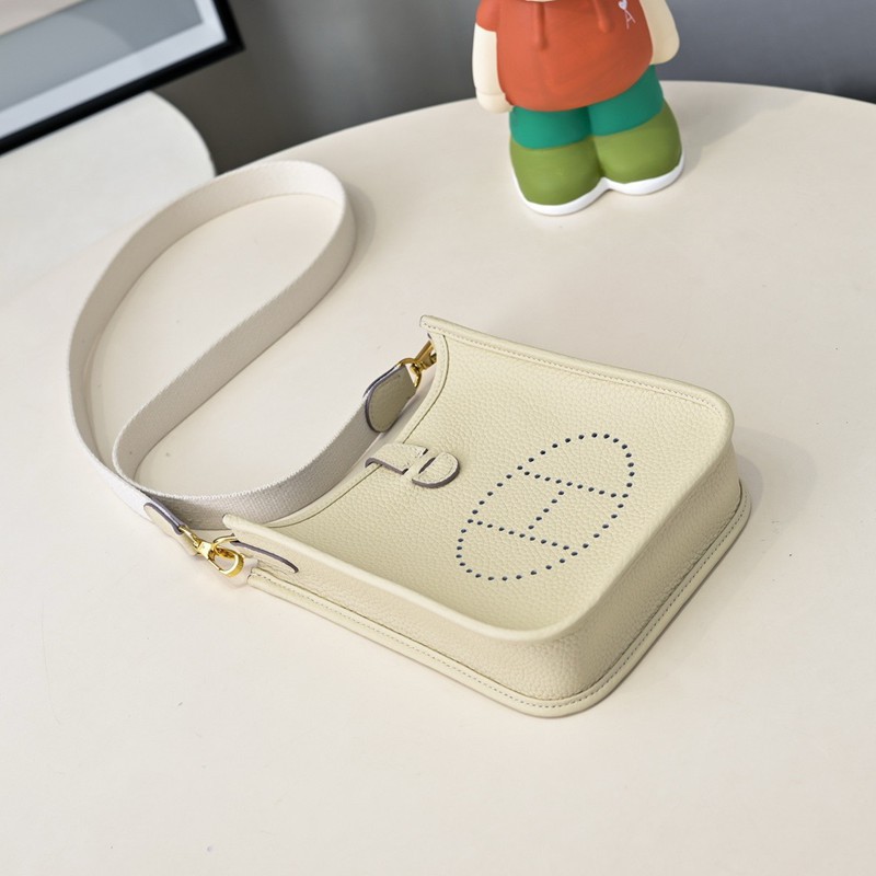 Hermes Evelyne Mini 17cm Bag TC Clemence Leather