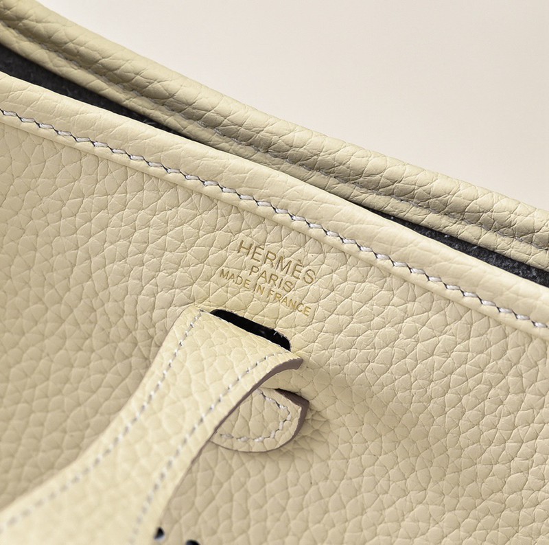Hermes Evelyne Mini 17cm Bag TC Clemence Leather