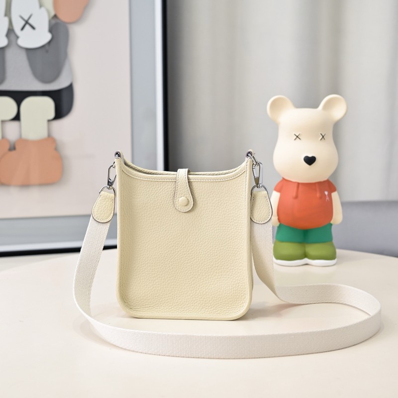 Hermes Evelyne Mini 17cm Bag TC Clemence Leather