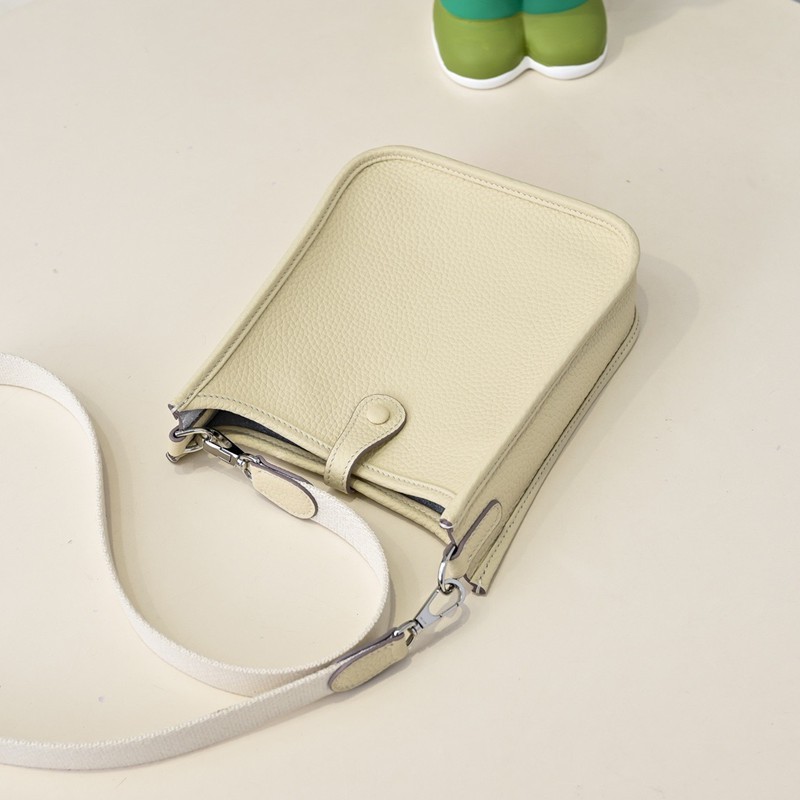 Hermes Evelyne Mini 17cm Bag TC Clemence Leather