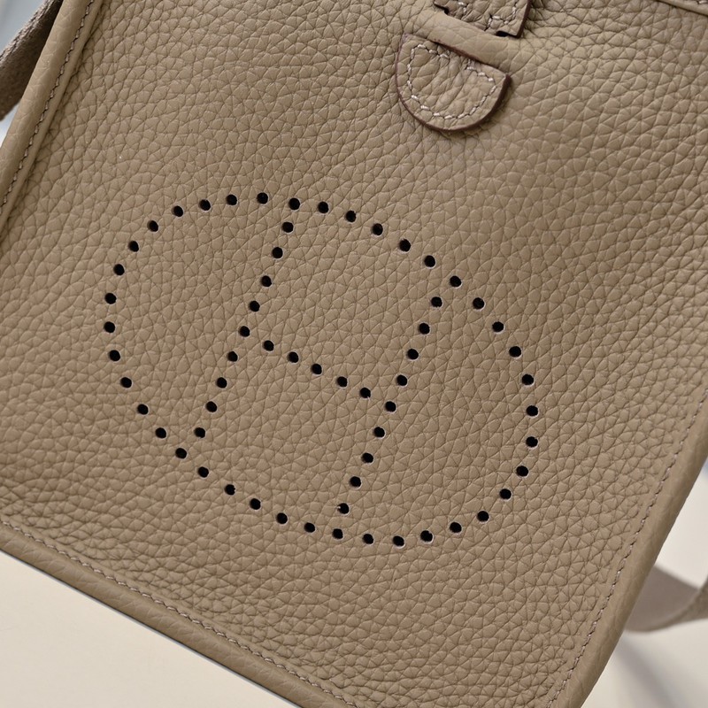 Hermes Evelyne Mini 17cm Bag TC Clemence Leather