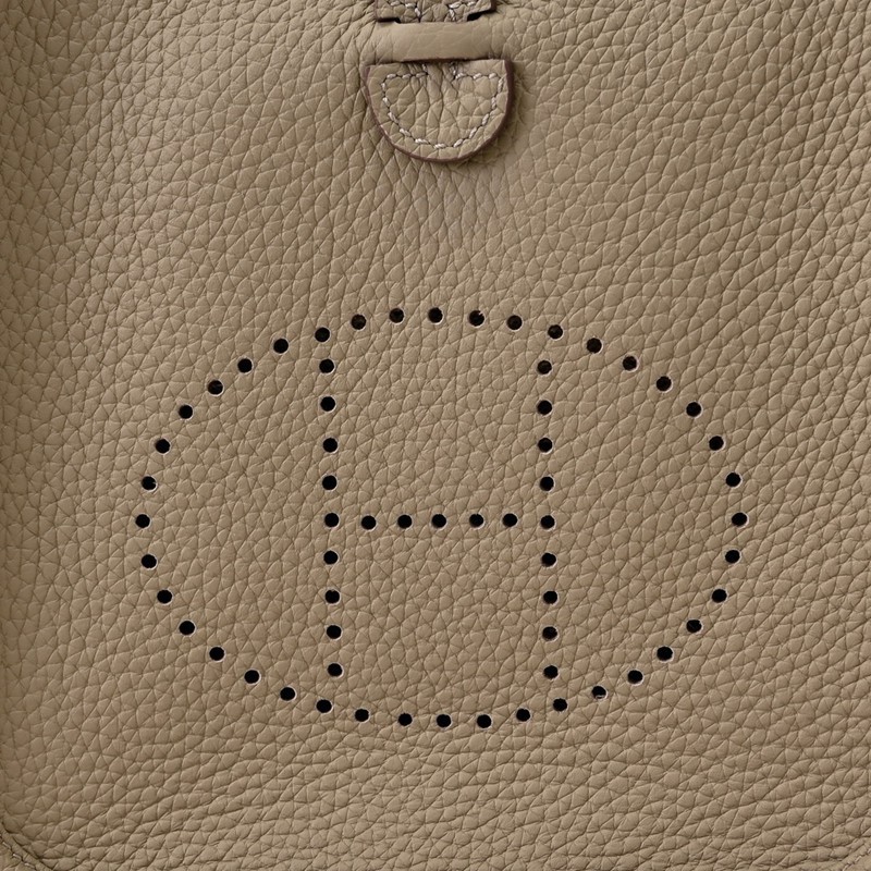 Hermes Evelyne Mini 17cm Bag TC Clemence Leather
