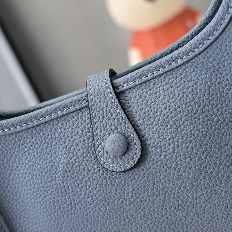 Hermes Evelyne Mini 17cm Bag TC Clemence Leather