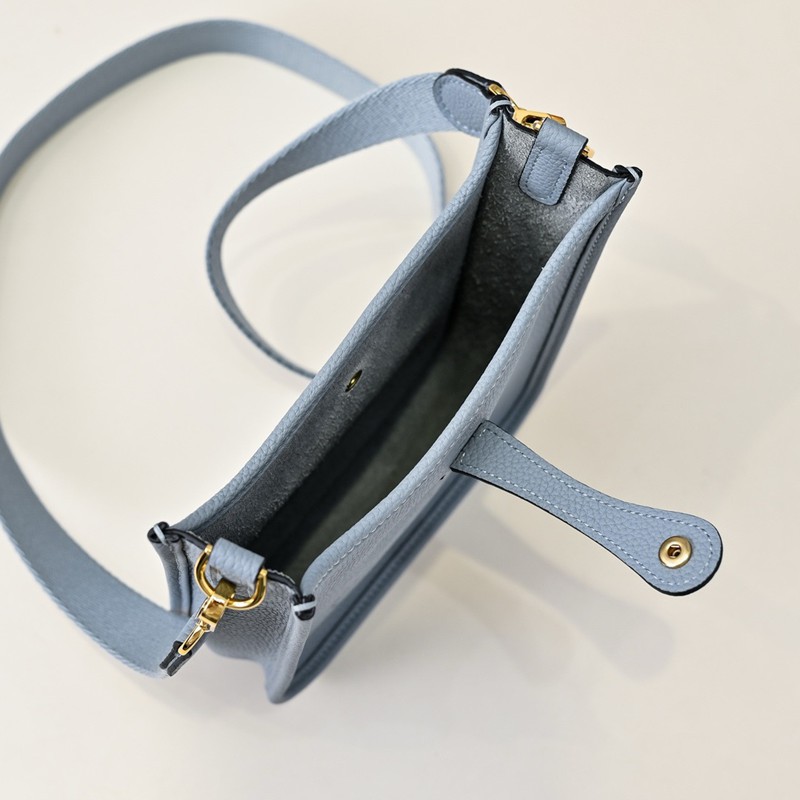 Hermes Evelyne Mini 17cm Bag TC Clemence Leather