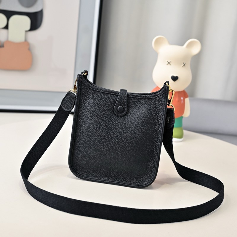 Hermes Evelyne Mini 17cm Bag TC Clemence Leather