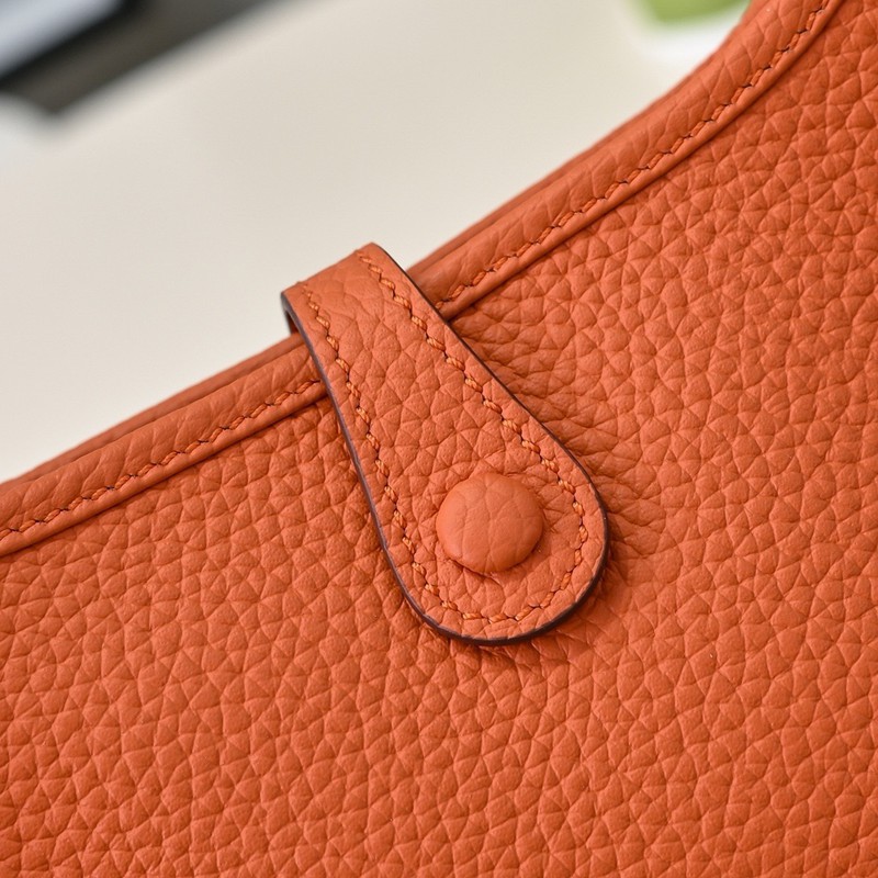 Hermes Evelyne Mini 17cm Bag TC Clemence Leather