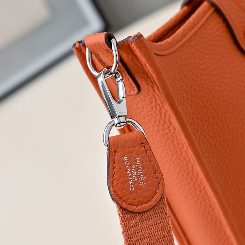 Hermes Evelyne Mini 17cm Bag TC Clemence Leather
