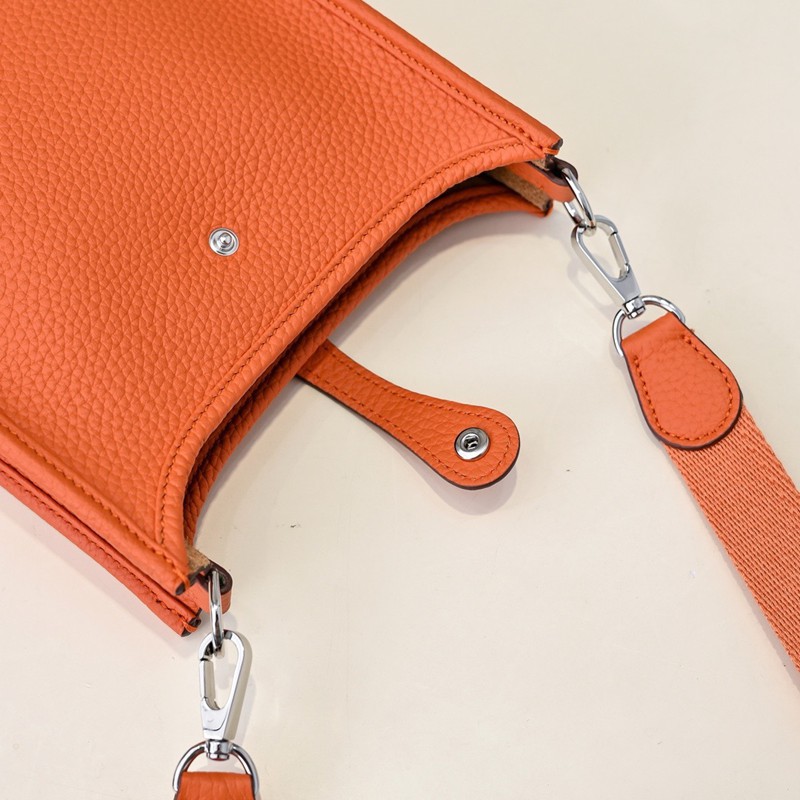 Hermes Evelyne Mini 17cm Bag TC Clemence Leather