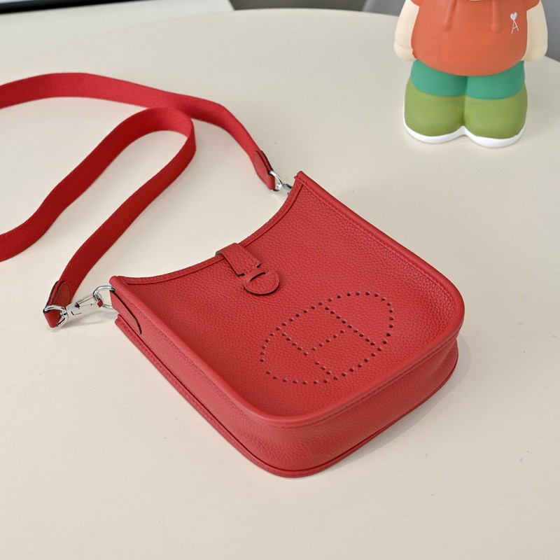 Hermes Evelyne Mini 17cm Bag TC Clemence Leather
