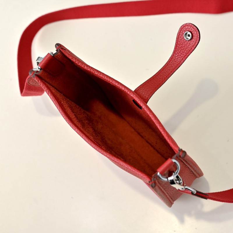 Hermes Evelyne Mini 17cm Bag TC Clemence Leather