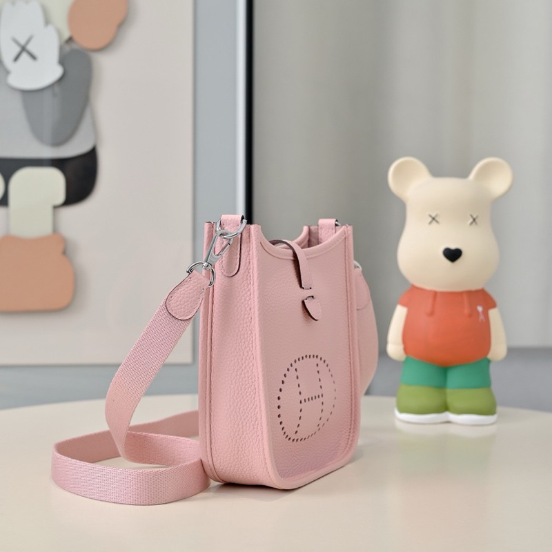 Hermes Evelyne Mini 17cm Bag TC Clemence Leather
