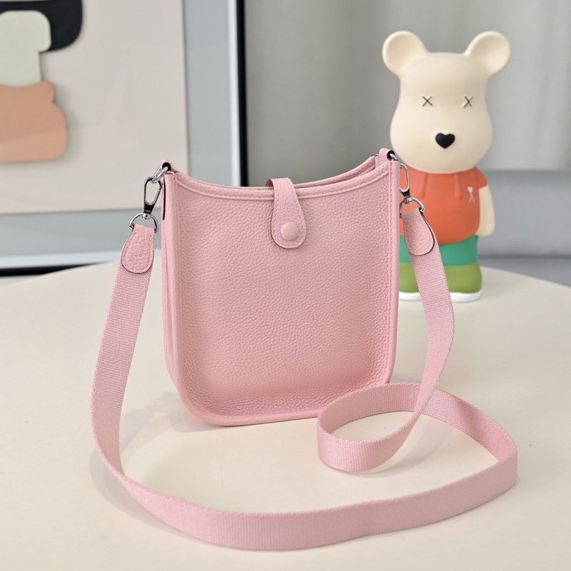 Hermes Evelyne Mini 17cm Bag TC Clemence Leather