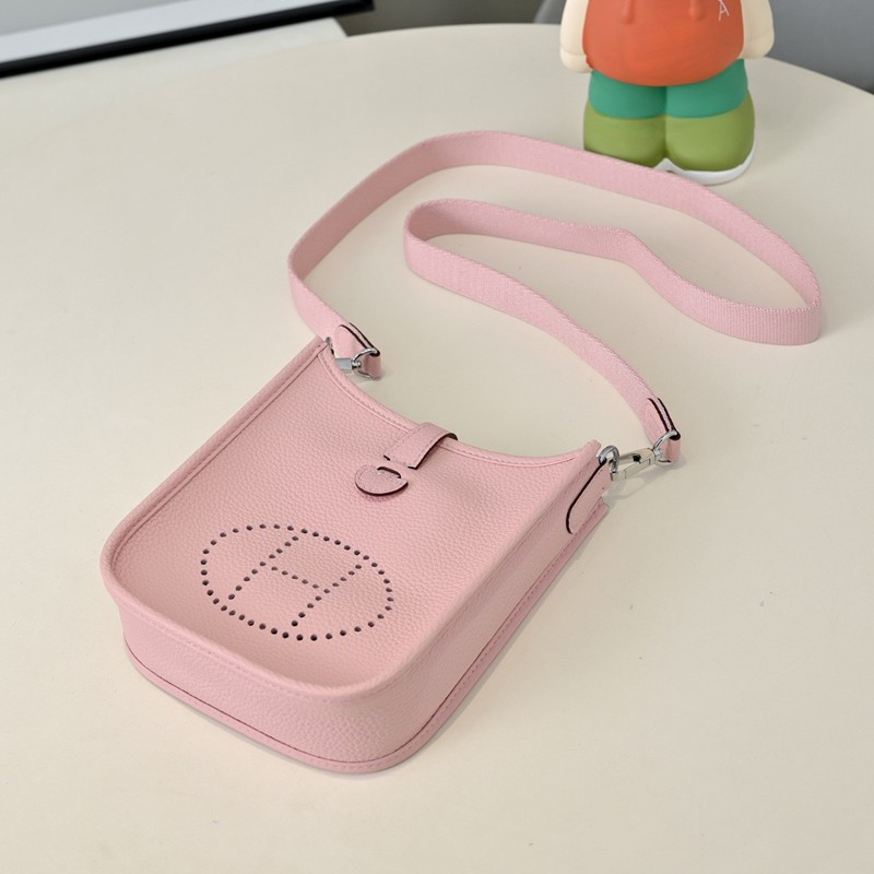 Hermes Evelyne Mini 17cm Bag TC Clemence Leather