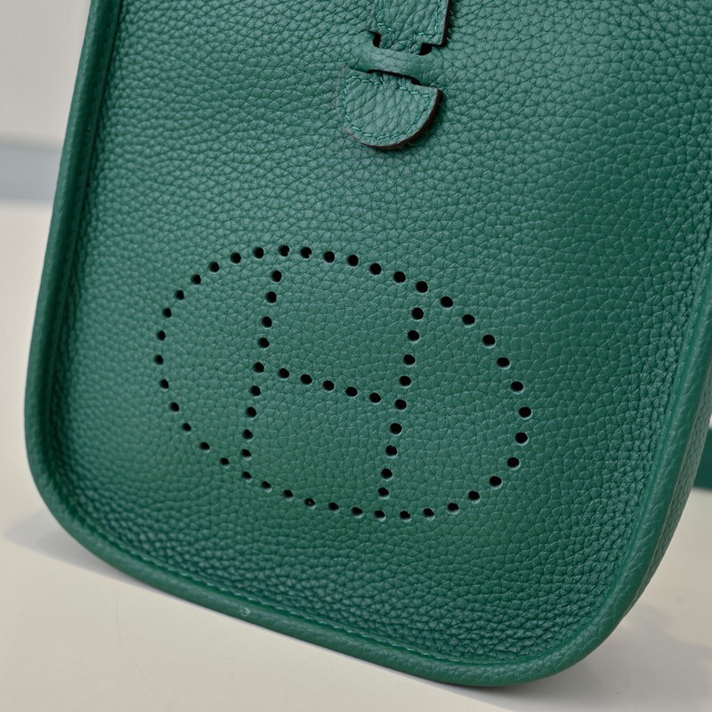 Hermes Evelyne Mini 17cm Bag TC Clemence Leather