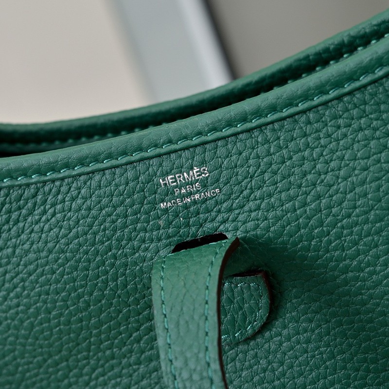 Hermes Evelyne Mini 17cm Bag TC Clemence Leather