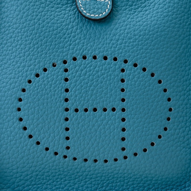 Hermes Evelyne Mini 17cm Bag TC Clemence Leather