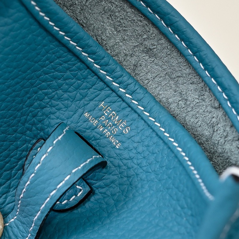 Hermes Evelyne Mini 17cm Bag TC Clemence Leather