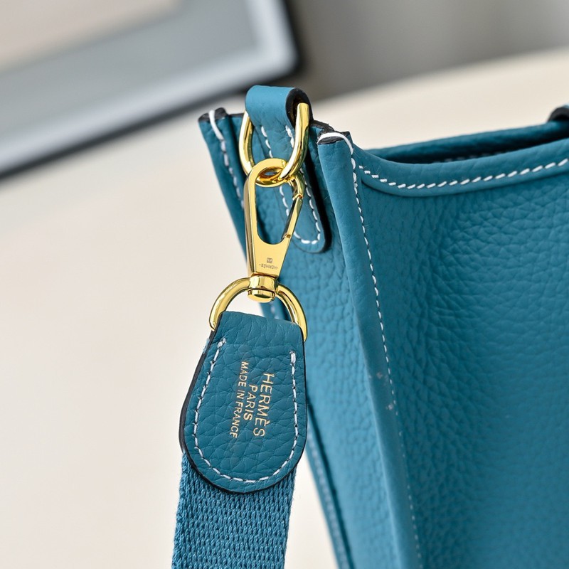 Hermes Evelyne Mini 17cm Bag TC Clemence Leather