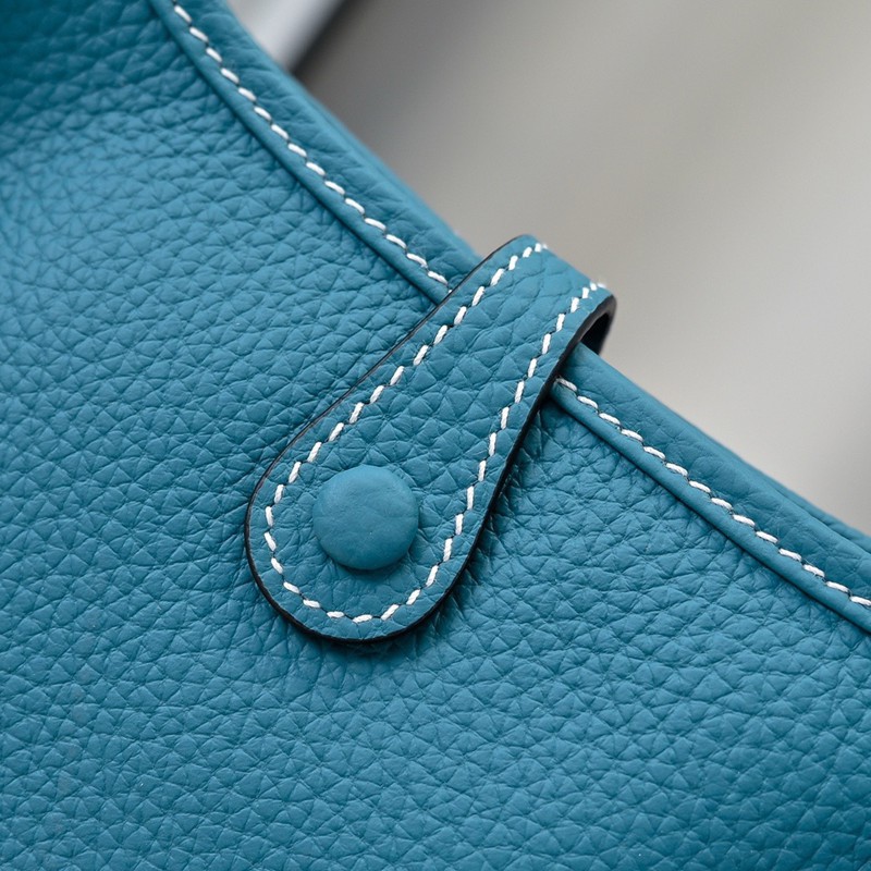 Hermes Evelyne Mini 17cm Bag TC Clemence Leather