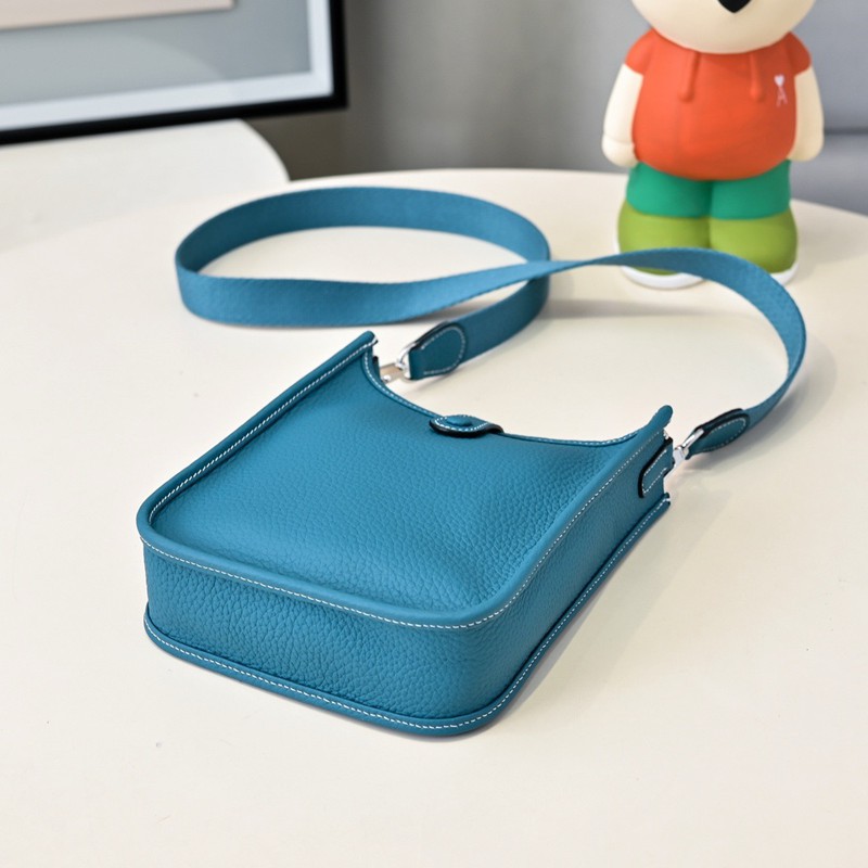 Hermes Evelyne Mini 17cm Bag TC Clemence Leather