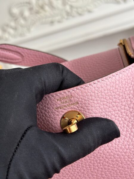Hermes Lindy Mini 19cm Bag Taurillon Clemence Leather