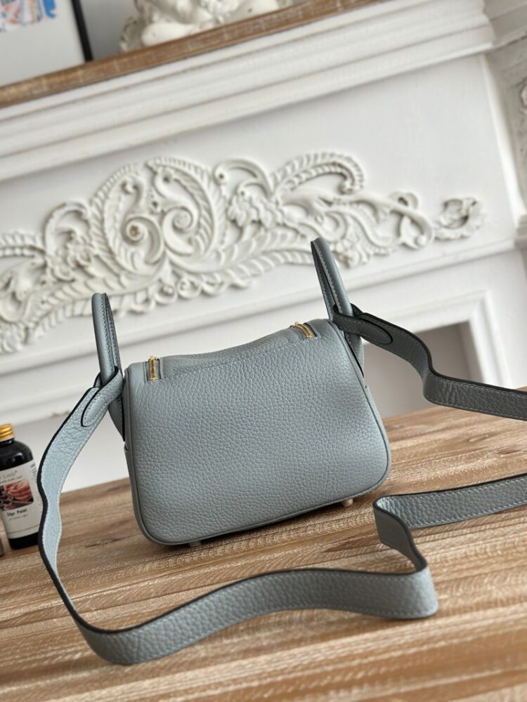 Hermes Lindy Mini 19cm Bag Taurillon Clemence Leather