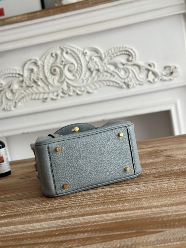 Hermes Lindy Mini 19cm Bag Taurillon Clemence Leather