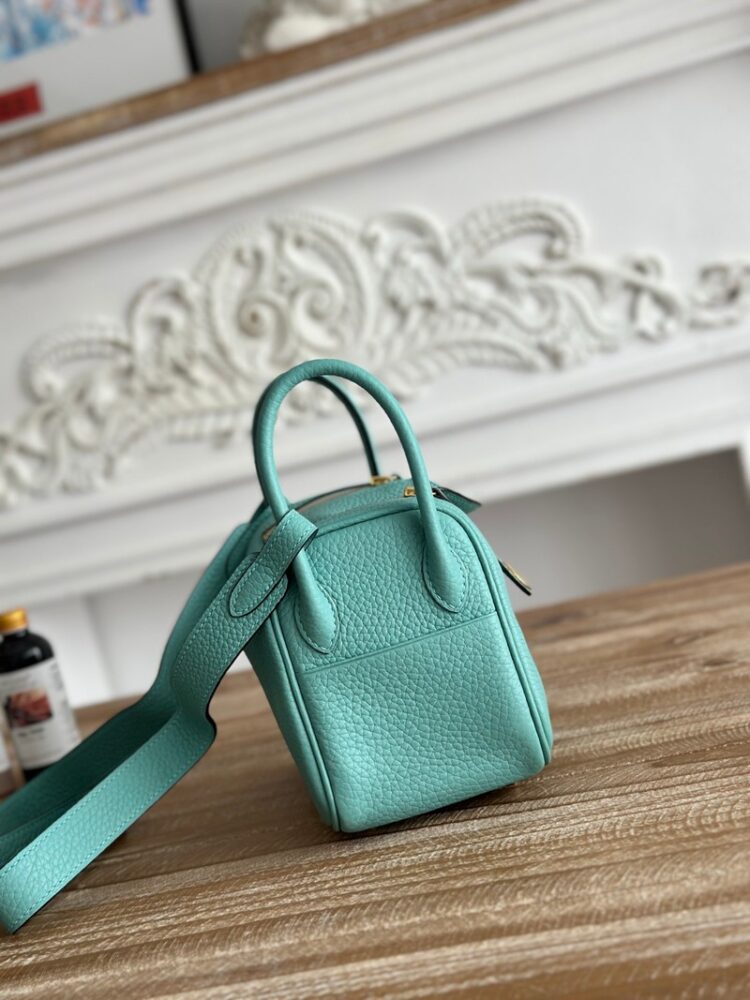 Hermes Lindy Mini 19cm Bag Taurillon Clemence Leather