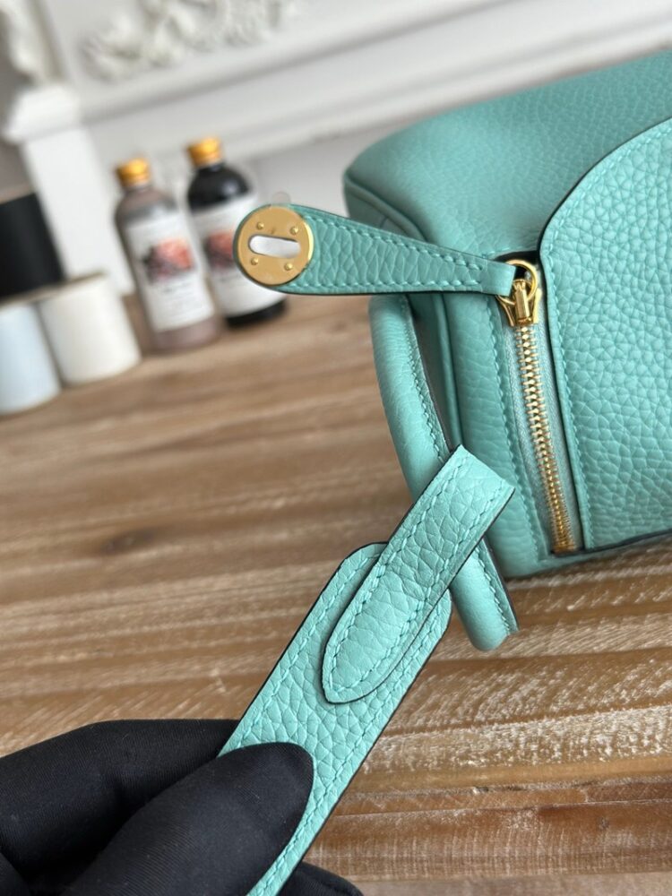 Hermes Lindy Mini 19cm Bag Taurillon Clemence Leather