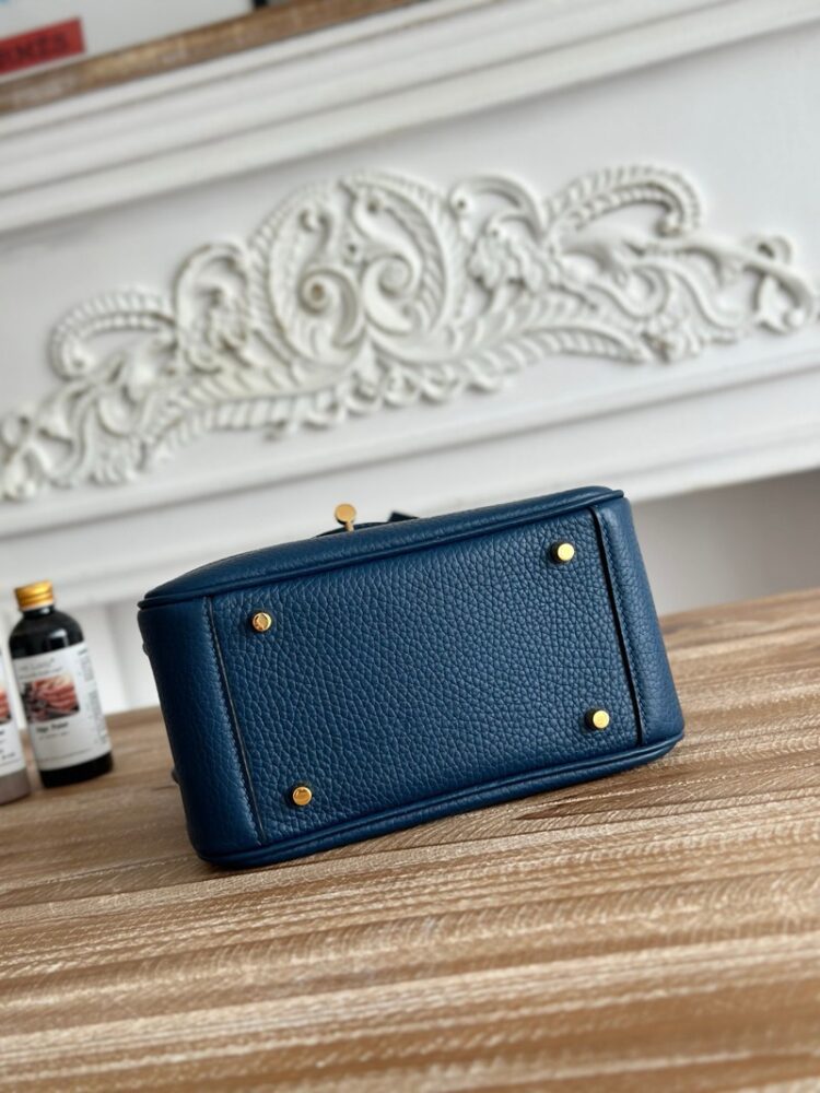 Hermes Lindy Mini 19cm Bag Taurillon Clemence Leather