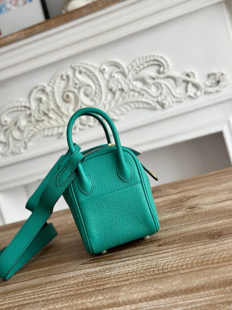 Hermes Lindy Mini 19cm Bag Taurillon Clemence Leather