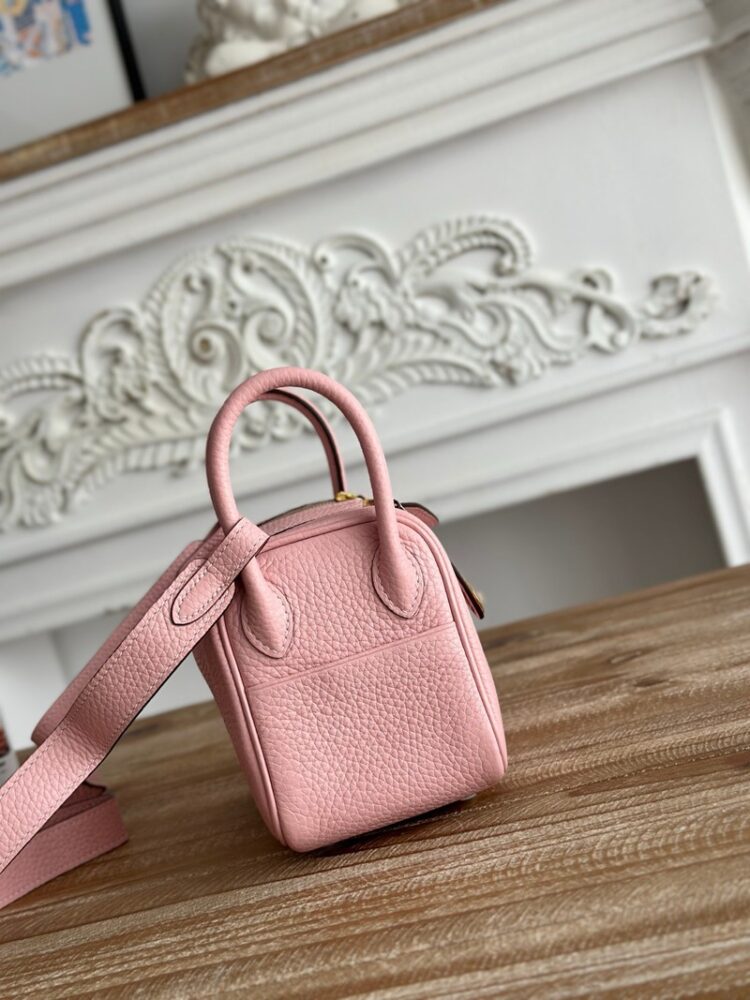 Hermes Lindy Mini 19cm Bag Taurillon Clemence Leather