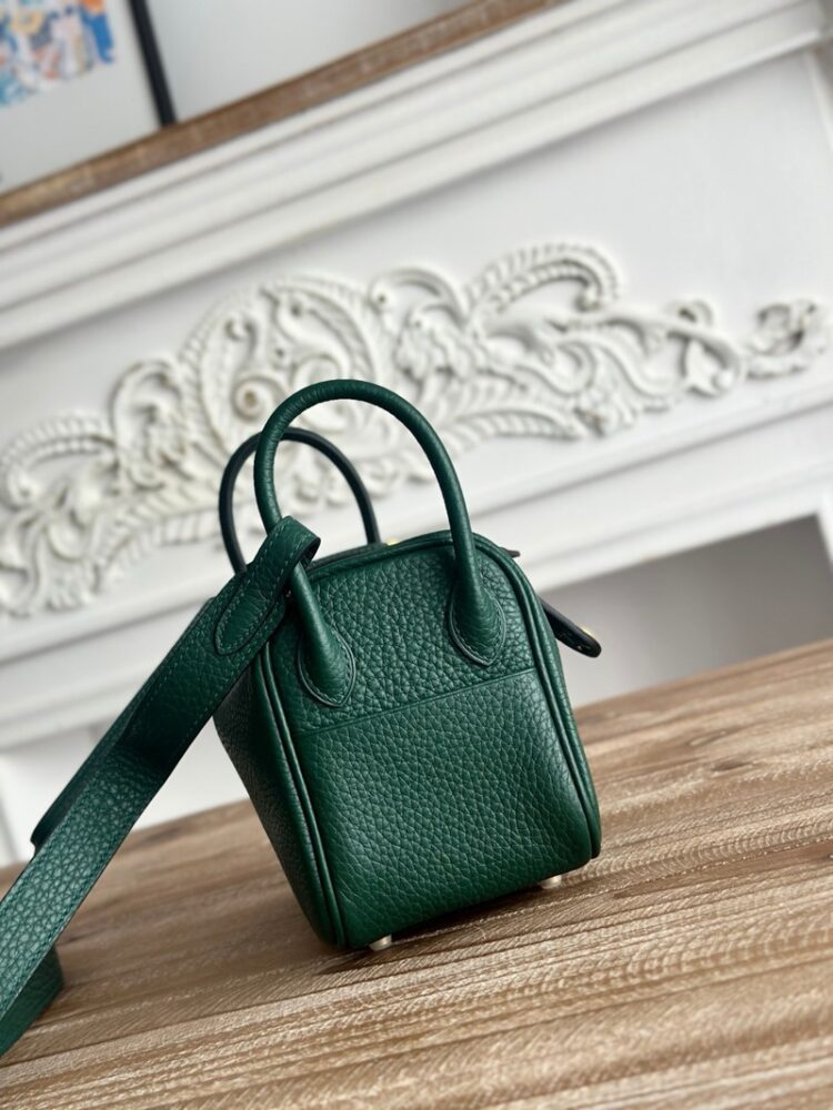 Hermes Lindy Mini 19cm Bag Taurillon Clemence Leather