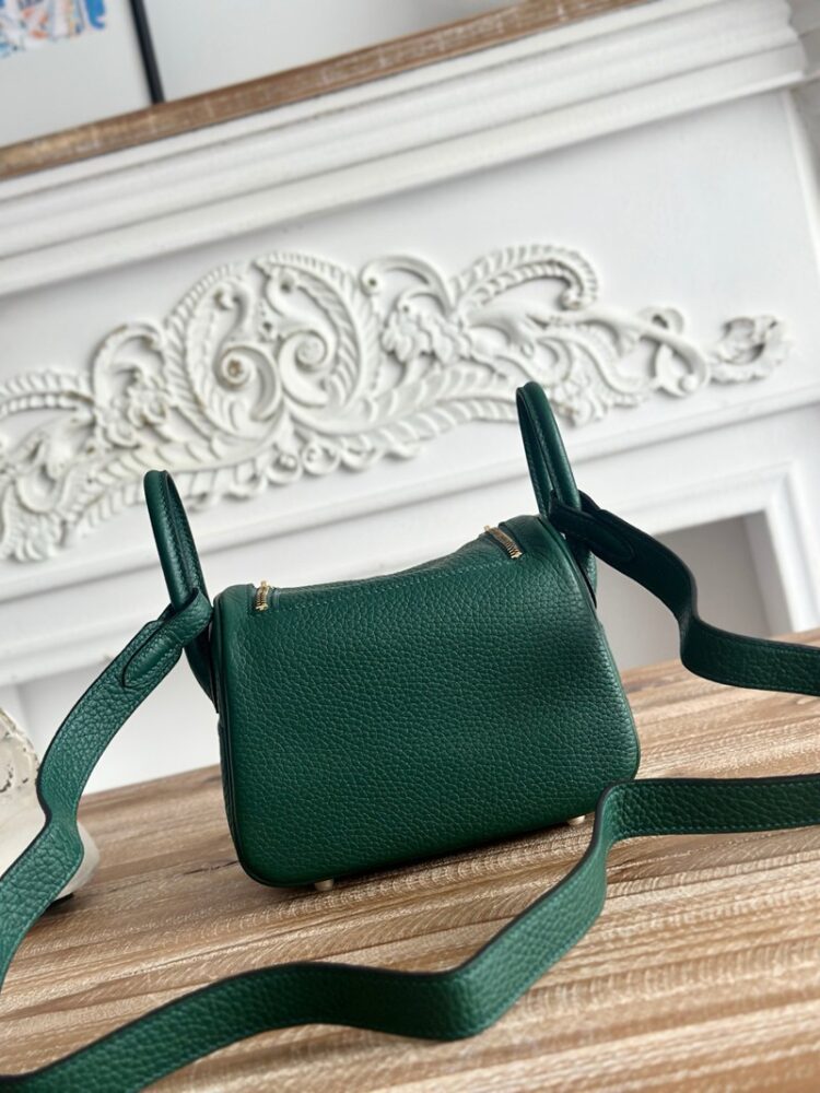 Hermes Lindy Mini 19cm Bag Taurillon Clemence Leather