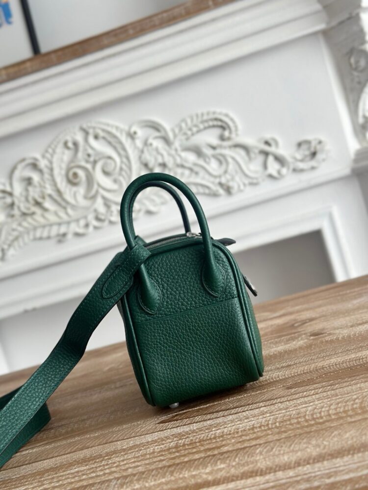Hermes Lindy Mini 19cm Bag Taurillon Clemence Leather