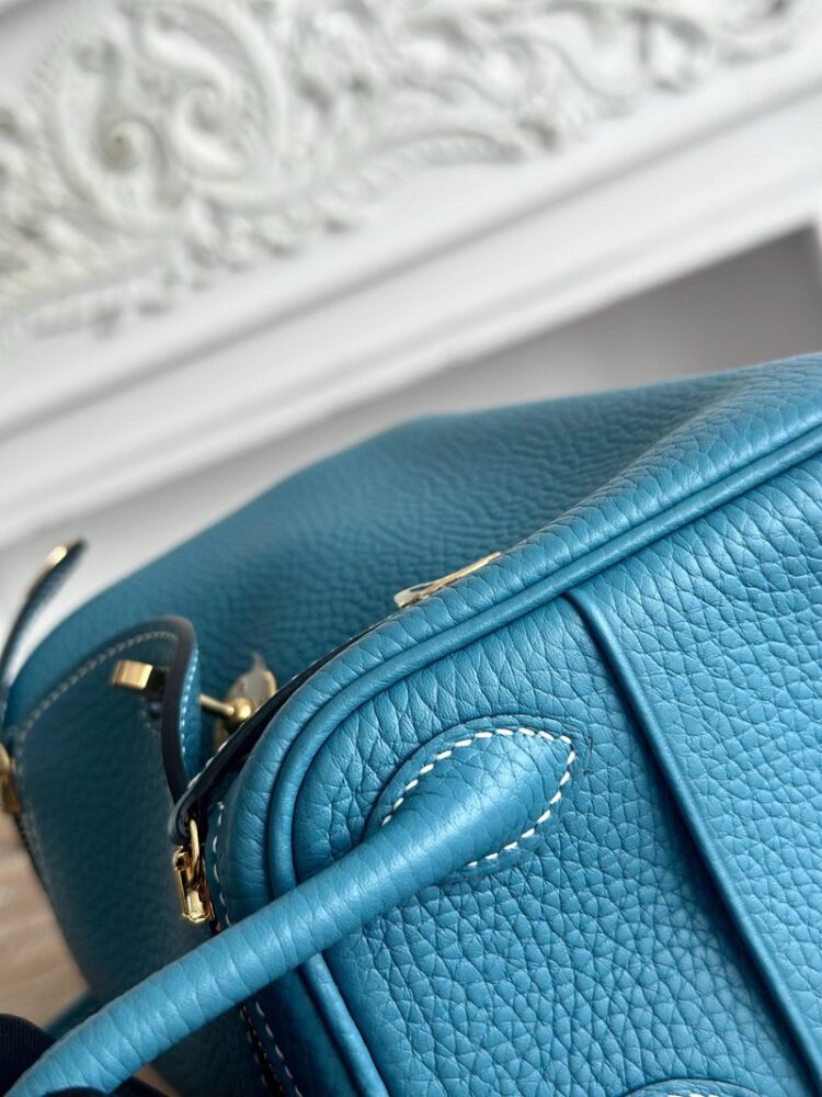 Hermes Lindy Mini 19cm Bag Taurillon Clemence Leather