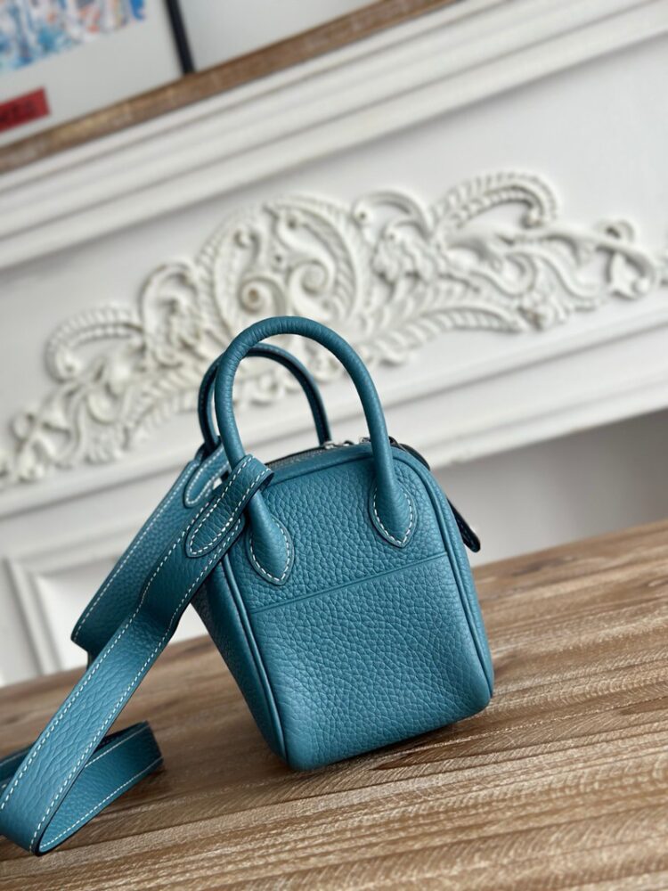 Hermes Lindy Mini 19cm Bag Taurillon Clemence Leather