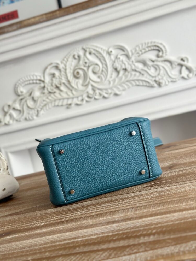 Hermes Lindy Mini 19cm Bag Taurillon Clemence Leather