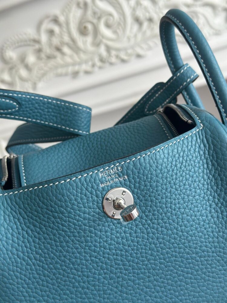 Hermes Lindy Mini 19cm Bag Taurillon Clemence Leather