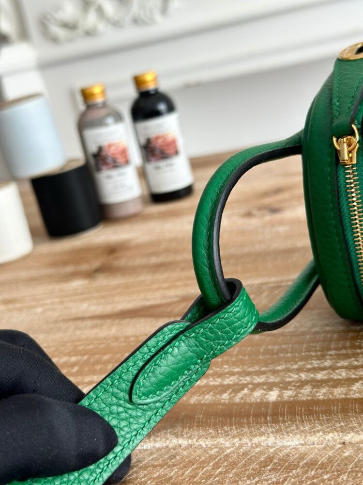 Hermes Lindy Mini 19cm Bag Taurillon Clemence Leather