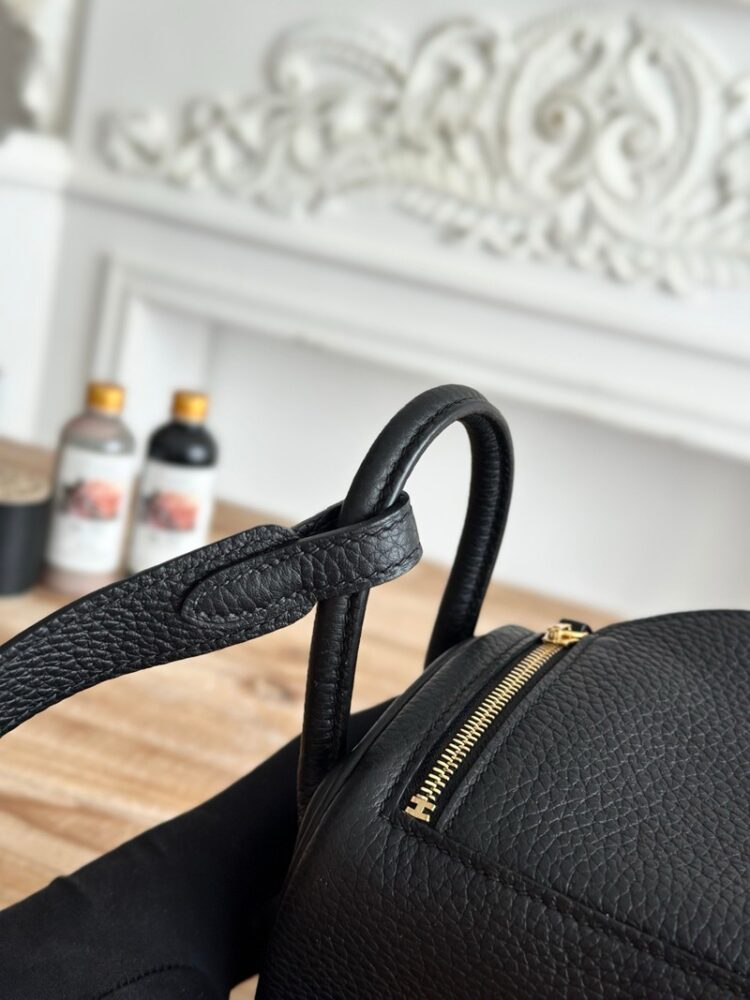 Hermes Lindy Mini 19cm Bag Taurillon Clemence Leather